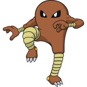 Hitmonlee Used Blaze Kick By Dreamgate Gad - Hitmonlee Pokemon