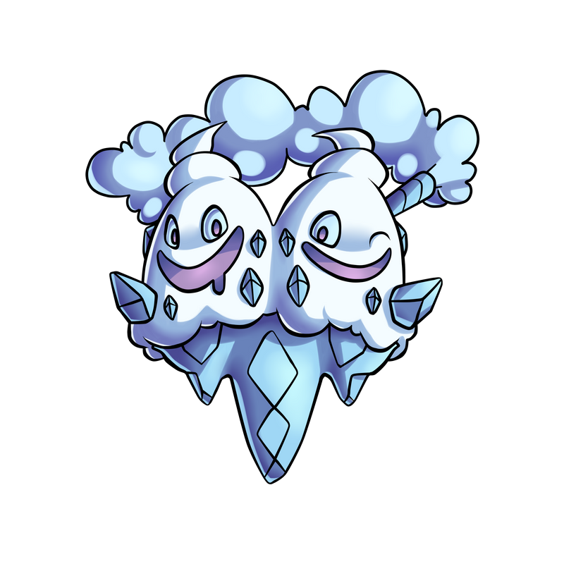 Vanillite, Vanillish, Vanilluxe AR Art Rare Set - Japanese Pokémon TCG, SV11W White Flare (NM)